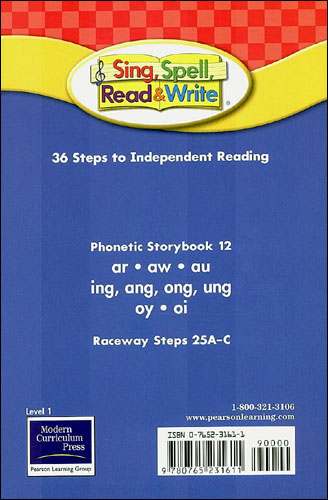 Sing, Spell, Read & Write Level 1 : Phonetic Storybook 12