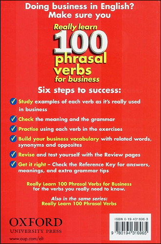 Really Learn 100 Phrasal Verbs for business