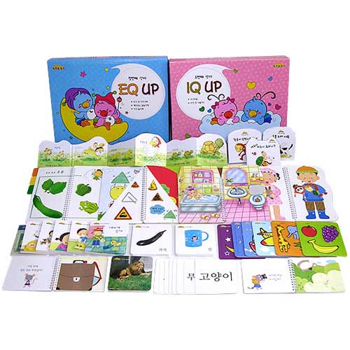 키즈하우스 IQ UP EQ UP[책16권+퍼즐7개]