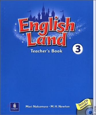 English Land 3 : Teacher&#39;s Book with Audio CD(1)