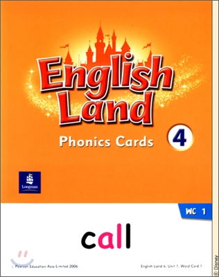 English Land 4 : Phonics Cards