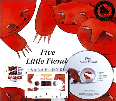 문진 영어동화 Best Combo Step 1 : Five Little Fiends! (Paperback Set)