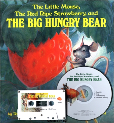 문진 영어동화 Best Combo Step 1 : The Little Mouse, The Red Ripe Strawberry, The Big Hungry Bear (Paperback Set)