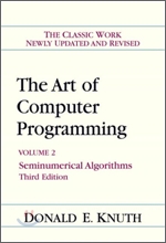 Art of Computer Programming Volume 2 : Seminumerical Algorithms, 3/E