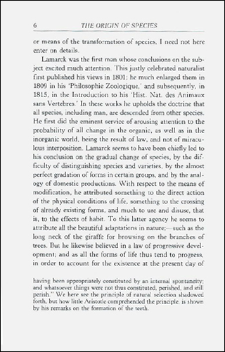 The Origin of Species: By Means of Natural Selection or the Preservation of Favored Races in the Struggle for Life