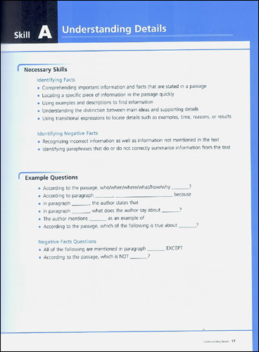 Mastering Skills for the TOEFL iBT Reading : Advanced