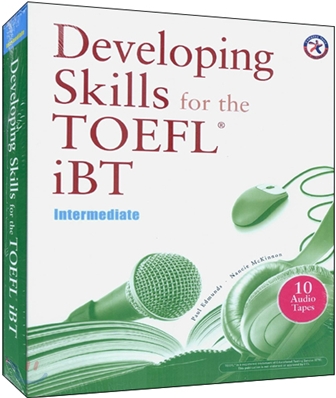 Developing Skills for the TOEFL iBT Combined Tape : Intermediate (Tape 10개)