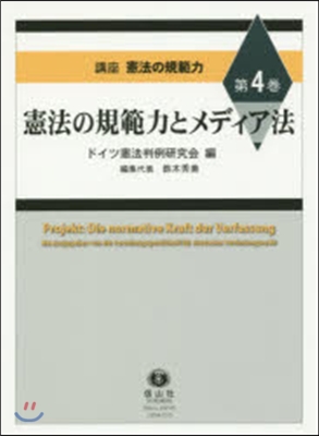 講座憲法の規範力(第4卷)憲法の規範力とメディア法