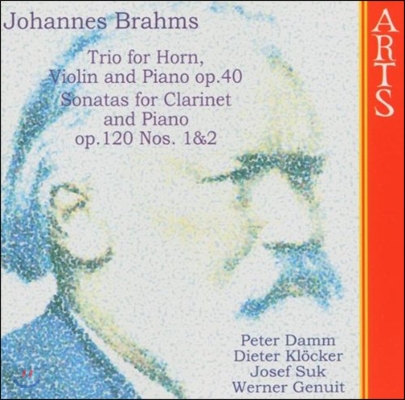 Peter Damm / Josef Suk 브람스: 호른 삼중주, 클라리넷 소나타 (Brahms: Horn Trio Op.40, Clarinet Sonatas Op.120 Nos.1&2)