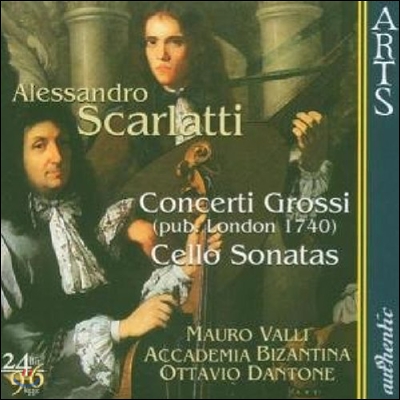 Ottavio Dantone 알레산드로 스카를라티: 콘체르토 그로소, 첼로 소나타 (A. Scarlatti: Concerto Grosso, Cello Sonatas)