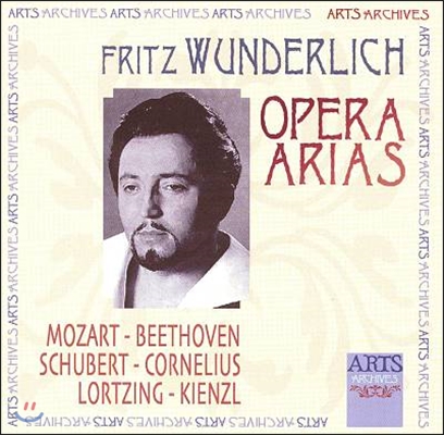 Fritz Wunderlich 모차르트 / 베토벤 / 슈베르트 / 코르넬리우스: 오페라 아리아 (Mozart / Beethoven / Schubert / Cornelius: Opera Arias)