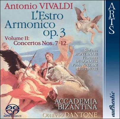 Ottavio Dantone 비발디: 조화의 영감 2 - 협주곡 7-12번 (Vivaldi: L'Estro Armonico Op.3 Vol.2 - Concertos Nos.7-12)