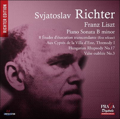Sviatoslav Richter 리스트: 피아노 소나타 B단조, 초절기교 연습곡 (Liszt: Piano Sonata in B minor, Etudes d'Execution Transcendante) 스비아토슬라프 리히터