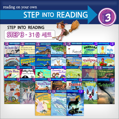 [영어원서] [Step into Reading Step 3] 리더스북 31종 B세트 (Paperback)