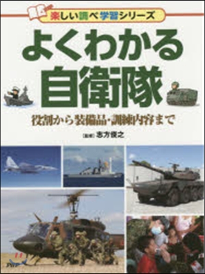 よくわかる自衛隊 役割から裝備品.訓練內