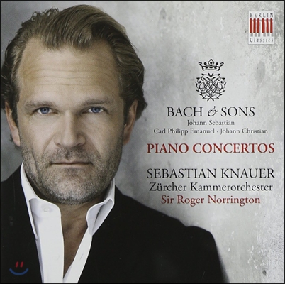 Sebastian Knauer 바흐와 아들들 1집 - 바흐 / 칼 필립 엠마누엘 / 요한 크리스티안 바흐: 피아노 협주곡 (Bach &amp; Sons - J.S. / C.P.E. / J.C. Bach: Piano Concertos)