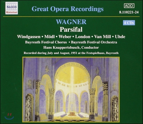 Hans Knappertsbusch 바그너: 파르지팔 (Great Opera Recordings - Wagner: Parsifal)