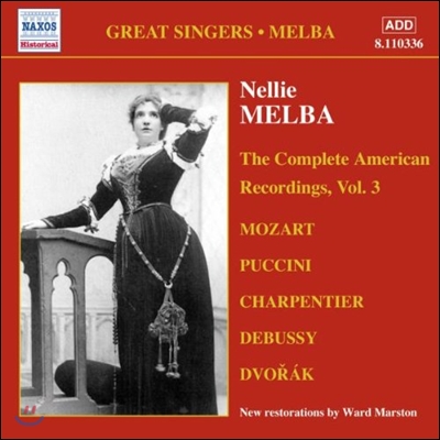 Nellie Melba 멜바 미국 녹음 3집 - 모차르트 / 푸치니 / 샤르팡티에 / 드뷔시 (Great Singers - Mozart / Puccini / Charpentier / Debussy)
