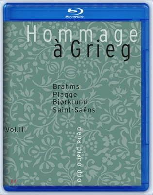 Dena Piano Duo 그리그 헌정 음반 - 브람스 / 생상스 / 플라게 / 비요르크룬트 (Hommage a Grieg - Brahms / Plagge / Bjorklund / Saint-Saens)