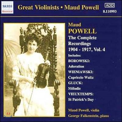 Maud Powell 녹음 전집 4 1904~1917년 - 비에냐프스키: 카프리치오 왈츠 (Great Violinists - Wieniawski: Capriccio Waltz)