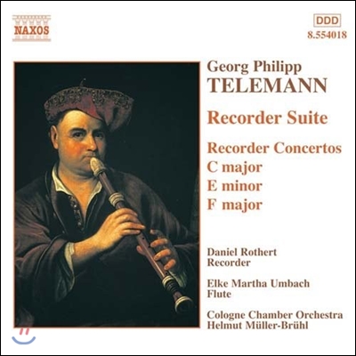 Daniel Rothert 텔레만: 리코더 모음곡 - 리코더 협주곡 (Telemann: Recorder Suite - Concertos)
