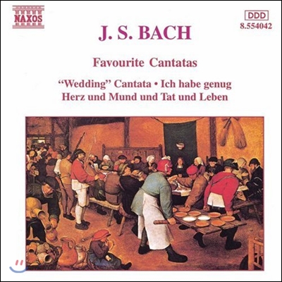 바흐: 유명 칸타타 - 결혼 칸타타 외 (Bach: Favourite Cantatas - Wedding Cantata, Ich Habe Genug)