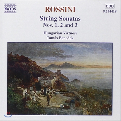 Tamas Benedek 로시니: 현악 소나타 1, 2, 3번 (Rossini: String Sonatas Vol.1)