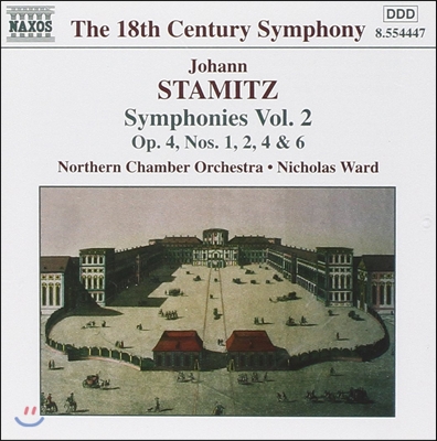 Nicholas Ward 18세기 교향곡 - 슈타미츠: 교향곡 2집 (Stamitz: Symphonies Vol.2 - Op.4 Nos.1, 2, 4, 6)