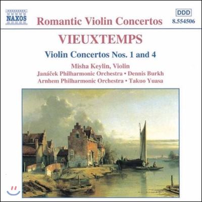 Misha Keylin 로맨틱 바이올린 협주곡 - 비외탕: 바이올린 협주곡 1번, 4번 (Vieuxtemps: Violin Concertos)