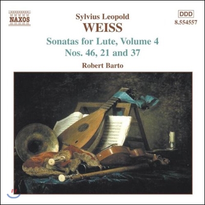 Robert Barto 바이스: 류트 소나타 4집 - 46, 21, 37번 (Silvius Weiss: Sonatas for Lute Vol.4)