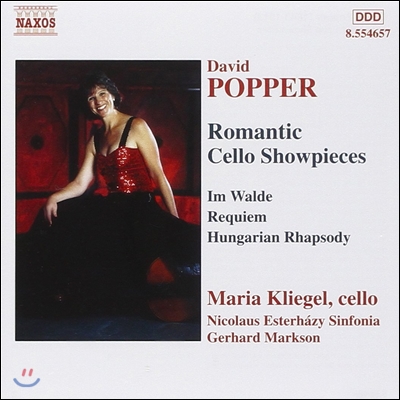 Maria Kliegel 포퍼: 낭만적 첼로 소품집 - 숲 속에서, 레퀴엠, 헝가리 랩소디 (Popper: Romantic Cello Showpieces, Im Walde, Requiem)