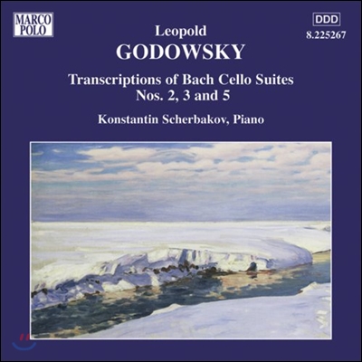 Konstantin Scherbakov 고도프스키: 피아노 작품 7집 (Leopold Godowsky: Transcriptions of Bach Cello Suites Nos. 2, 3 and 5)  