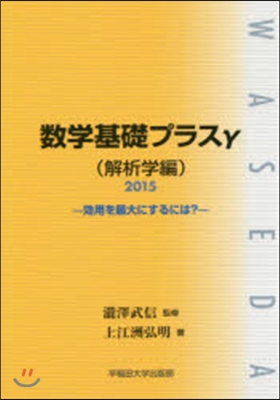 ’15 數學基礎プラスγ 解析學編