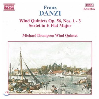 Michael Thompson Wind Quintet 단치: 관악 오중주, 육중주 (Danzi: Wind Quintets Op.56, Sextet)