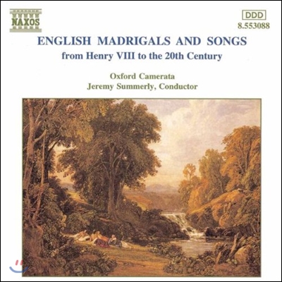 Oxford Camerata 헨리 8세 시대~20세기의 영국 마드리갈과 가곡 (English Madrigals &amp; Songs from Henry VIII to the 20th Century)