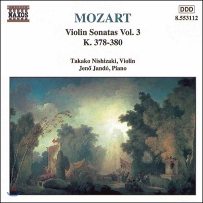 Takako Nishizaki 모차르트: 바이올린 소나타 3집 (Mozart: Violin Sonatas K.378-380)