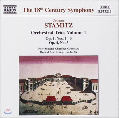 Donald Armstrong 18세기 교향곡 - 슈타미츠: 관현악 트리오 1집 (Stamitz: Orchestral Trios Op.1 Nos.1-3, Op.4 No.3)