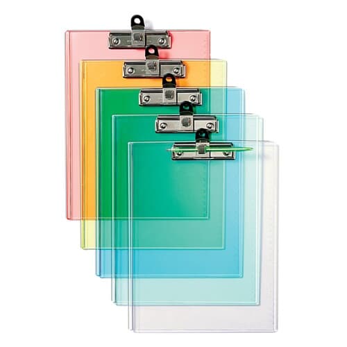 문구도매 문화산업 투명클립보드A4