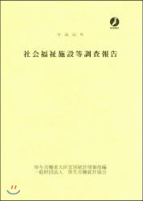 平25 社會福祉施設等調査報告