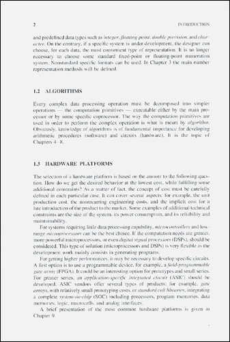 Synthesis of Arithmetic Circuits: Fpga, ASIC and Embedded Systems