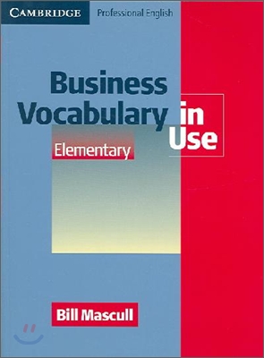 Business Vocabulary in Use Elementary (Paperback)