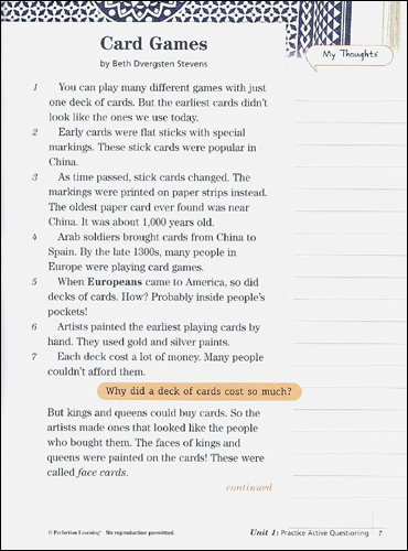 FOCUS ON Reading Strategies Level C