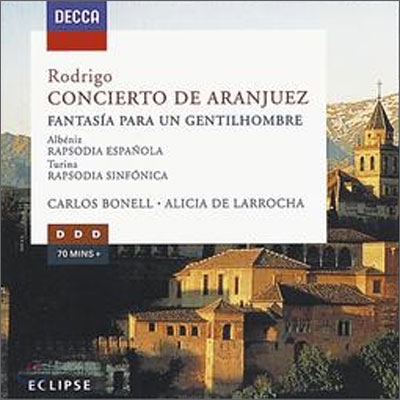 Albeniz / Rodrigo / Turina : Rapsodia Espanola / Concierto de Aranjuez / Rapsodia Sinfonica etc. : Dutoit
