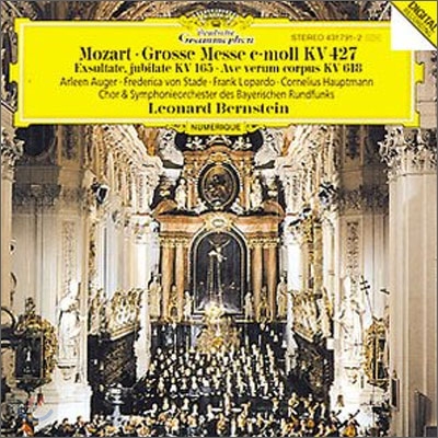 Mozart : Grosse Messe c-moll KV 427 : Bernstein