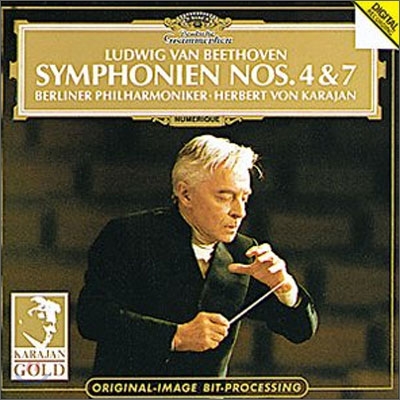 Herbert von Karajan 베토벤: 교향곡 4번 7번 [80년대 녹음] (Beethoven: Symphony No.4 No.7)