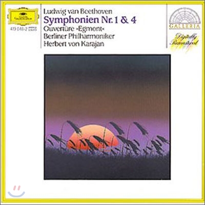 Beethoven : Symphonies No.1 &amp; 4 : Karajan