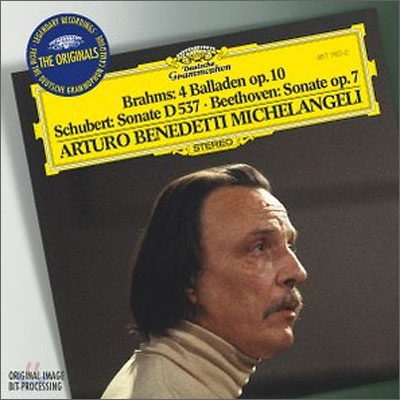 Arturo Benedetti Michelangeli 브람스: 발라드 / 베토벤: 피아노 소나타 4번 (Beethoven / Brahms: Piano Sonata No.4)