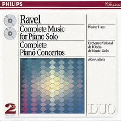 Ravel: Complete Music for Piano SoloㆍPiano Concertos : HaasㆍGalliera