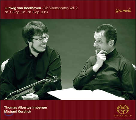 Thomas Albertus Irnberger 베토벤: 바이올린 소나타 2집 - 1, 2, 3, 8번 (Beethoven: Violin Sonatas Vol. 2)