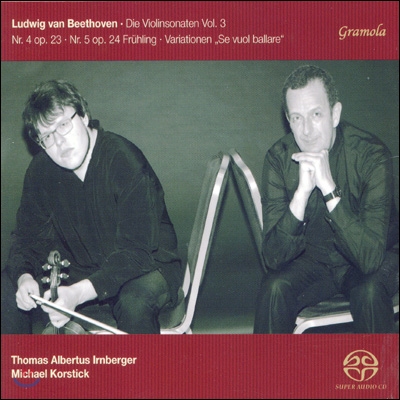 Thomas Albertus Irnberger 베토벤: 바이올린 소나타 3집 - 4번, 5번 '봄' (Beethoven: Violin Sonatas Vol. 3)